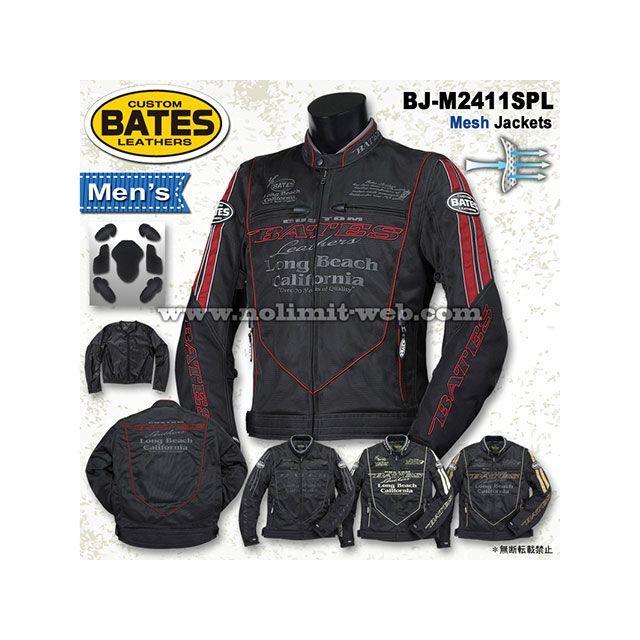 セール中新品 正規品／BATES ジャケット 2024春夏モデル BJ-M2411SPL メッシュジャケット（ブラック） サイズ：XL ベイツ バイク