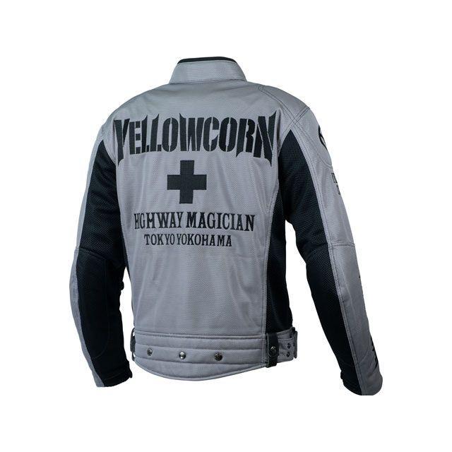 正規品／YeLLOW CORN ジャケット 2024春夏モデル YB-4105 メッシュジャケット（シルバー） サイズ：3LW イエローコーン バイク｜st-ride｜02