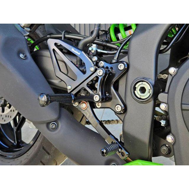 WOODSTOCK バックステップ関連パーツ ZX-4R/4RRバックステップ 可倒式