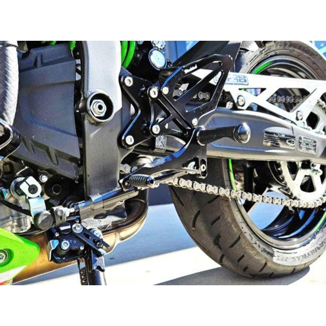 WOODSTOCK バックステップ関連パーツ ZX-4R/4RRバックステップ 可倒式