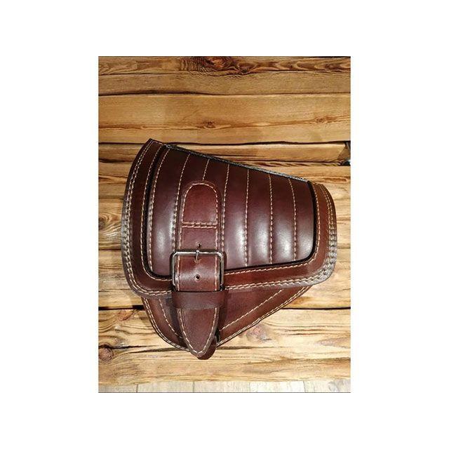K&W ツーリング用バッグ Lucky Custom Leather製 サドルバッグ タイプ2