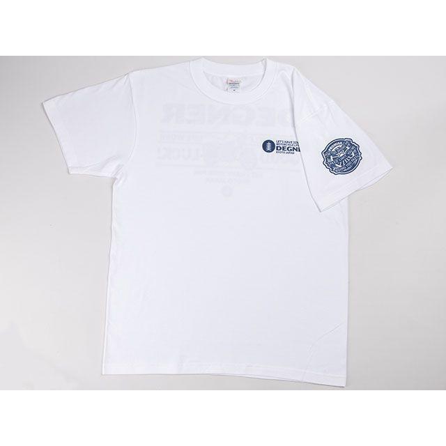 正規品／DEGNER カジュアルウェア 2024春夏モデル 24TS-1 デグナーコットンTシャツ（ホワイト） サイズ：XL デグナー バイク｜st-ride｜03