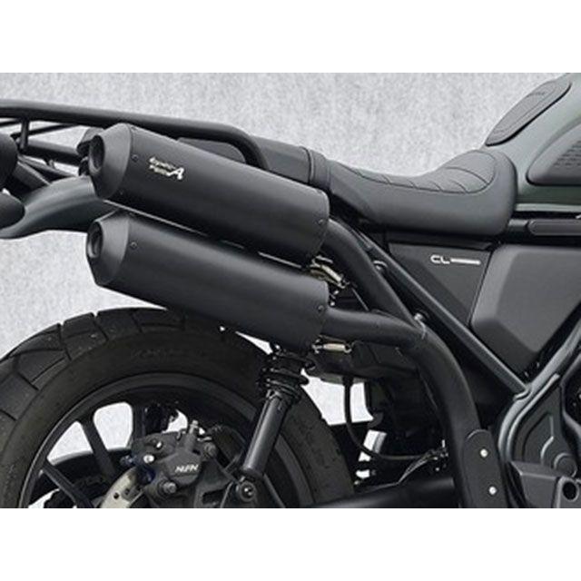 ヤマモトレーシング CL500マフラー スリップオン 耐熱ブラック YAMAMOTO RACING（ヤマモトレーシング） YAMAMOTO RACING CL500