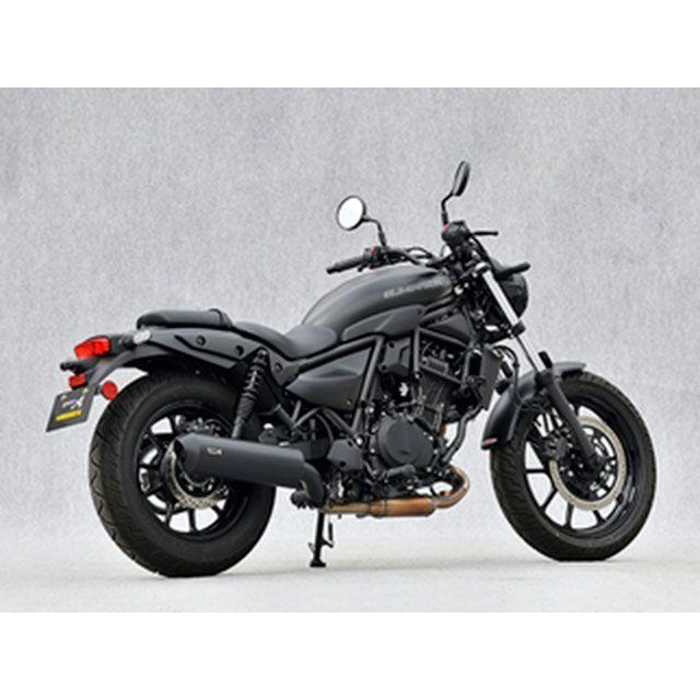 YAMAMOTO RACING ELIMINATOR マフラー本体 ELIMINATOR SPEC-A SLIP-ON DOWN BLACK ヤマモ…の画像