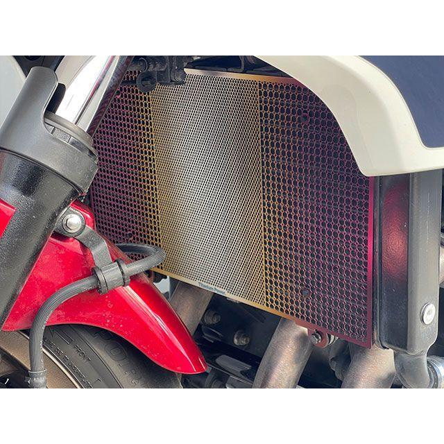 バイク モトコルセ ラジエーターチタンコアガード CB1300SF用