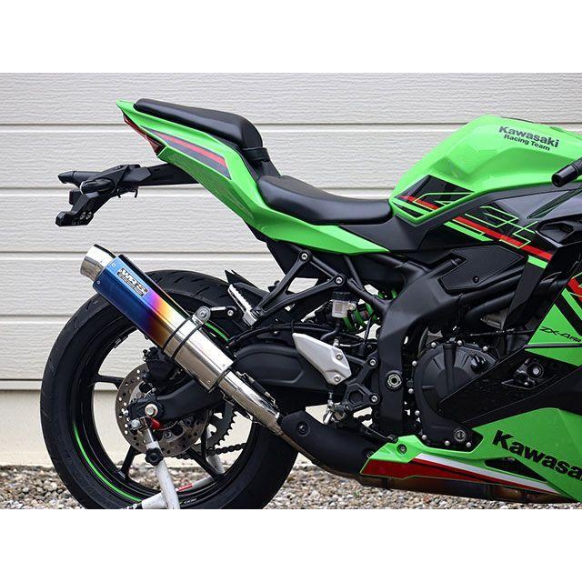 正規品／WR’S ニンジャ ZX-4R SE ニンジャ ZX-4RR KRT エディション マフラー本体 JMCA スリップオン ラウンド・焼き色チ…｜st-ride｜06