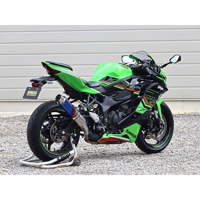 正規品／WR’S ニンジャ ZX-4R SE ニンジャ ZX-4RR KRT エディション マフラー本体 JMCA スリップオン ラウンド・焼き色チ…｜st-ride｜09