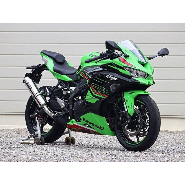 WR'S WR'S ZX-25R/SE マフラー本体 JMCA スリップオン ラウンド