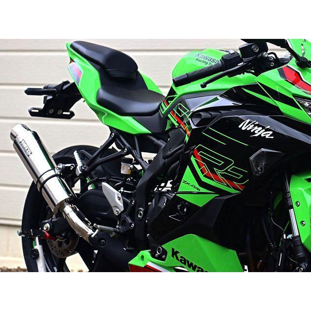 正規品／WR’S ニンジャZX-25R ZX-25R SE マフラー本体 JMCA スリップオン ラウンド・ステンレスサイレンサー ダブルアールズ …｜st-ride｜05