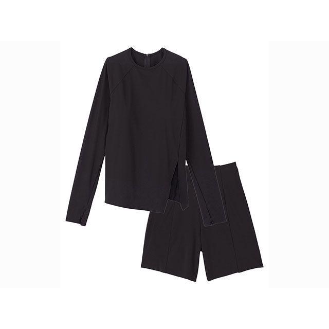 speedo SFW22430 L/S SEPARATES（ブラック） サイズ L speedo speedo（スピード） スポーツ SFW22430 L/S SEPARATES（ブラック