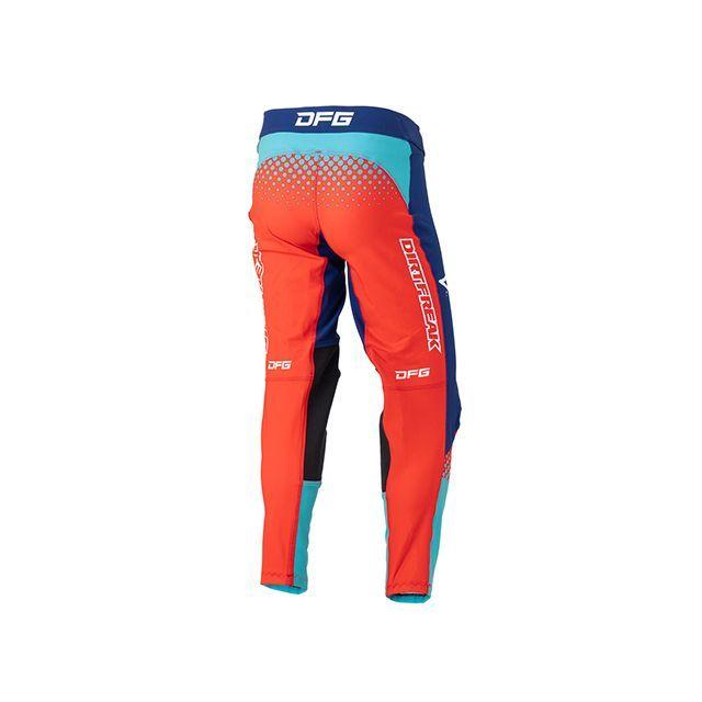 【にくお】Bpm & DFG モトクロスパンツsize34 DFG モトクロス用品 ワークス パンツ BPM ニューエイジ（レッド