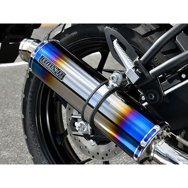 BMS-R BMS RACING FACTORY XSR125 マフラー本体 R-EVO ヒートチタン
