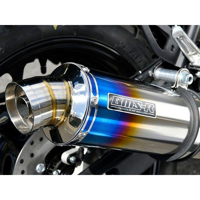 BMS-R BMS RACING FACTORY XSR125 マフラー本体 R-EVO ヒートチタン