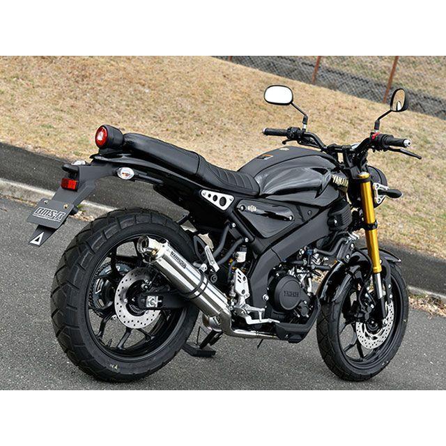 BMS-R BMS RACING FACTORY XSR125 マフラー本体 R-EVO ステンレス