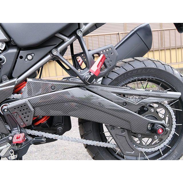 SPEEDRA RA1250 パンアメリカ1250 ドレスアップ・カバー スイングアームカバー 仕様 フォージドカーボン（艶消し） SPEEDRAの画像