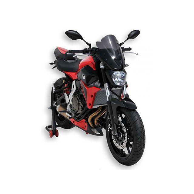 ERMAX MT-07（FZ-07） スクリーン関連パーツ MT-07 2014-2017 ノーズスクリーン 39cm カラー サテンブラック アル…_2