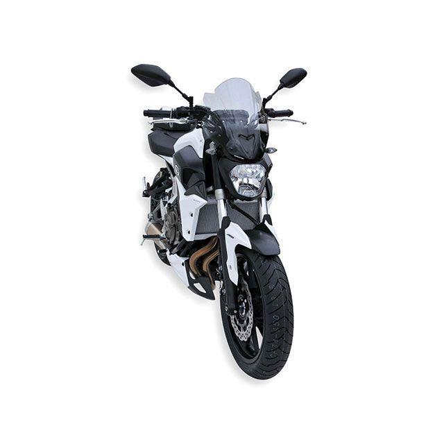 ERMAX MT-07（FZ-07） スクリーン関連パーツ MT-07 2014-2017 ノーズスクリーン 39cm カラー サテンブラック アル…_3