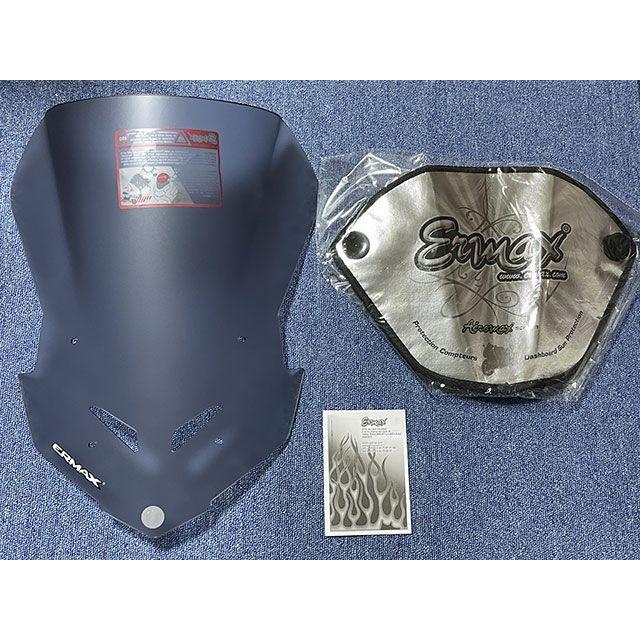 ERMAX Tracer9 スクリーン関連パーツ トレーサー9 2021-2023 ハイプロテクション ウインドシールド 50cm カラー サテング…_3