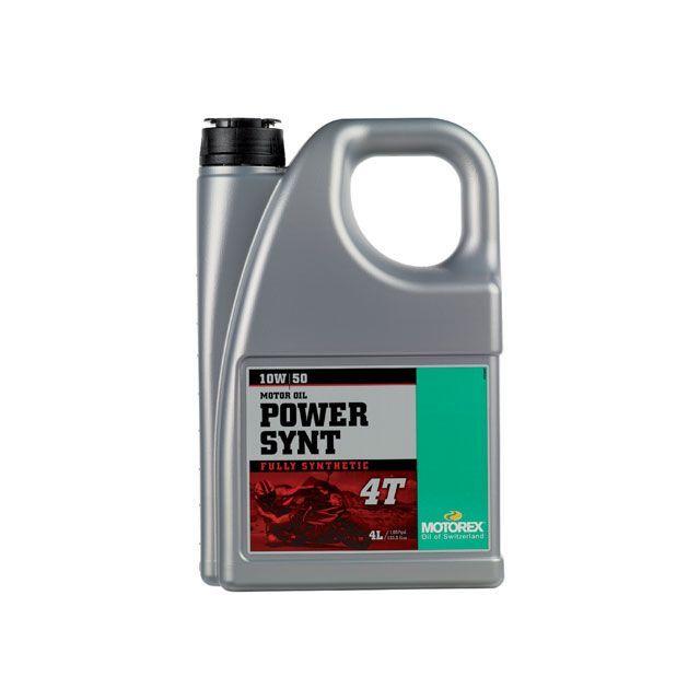 モトレックス パワーシント 4T 10W/50 4L バイク用エンジンオイル MOTOREX（モトレックス） エンジンオイル POWER SYNT 4T 10W-50 容量