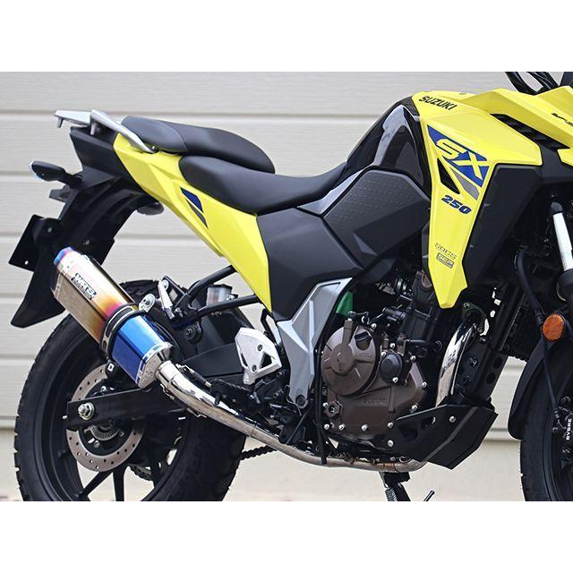 WR'S（ダブルアールズ） WR'S Vストローム250SX マフラー本体 JMCA