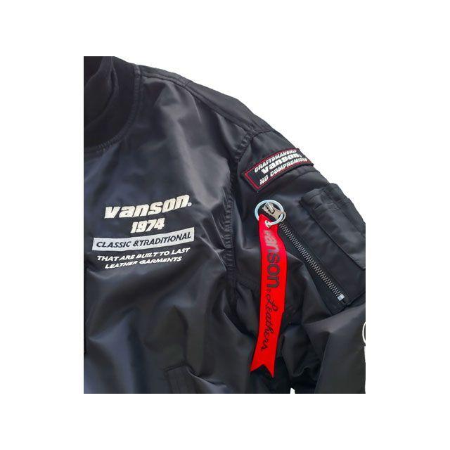 VANSON ジャケット 2024-2025秋冬モデル TVS2407W MA-1 JACKET