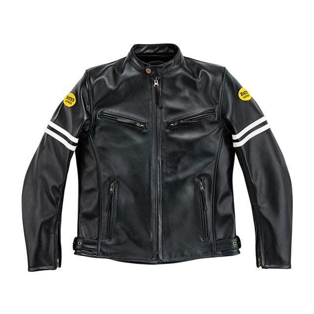 新品BATES バイクジャケット XXL ブラック/オレンジ BATES（ベイツ） ジャケット 2024-2025秋冬モデル BAJ-2J レザー