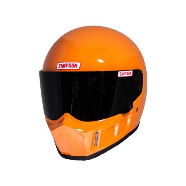 未使用 SIMPSON SB15 57cm フルフェイス ヘルメット XSサイズ シンプソン（SIMPSON） フルフェイスヘルメット SB15（オレンジ