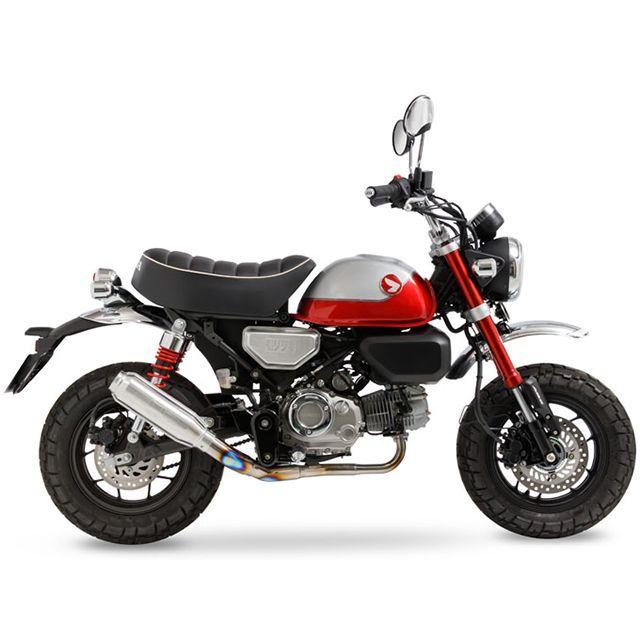 MORIWAKI Monkey125 マフラー本体 Full Exhaust MONSTER HG-Ti（ヒートグラデーションチタ二ウム） モリワキ_3