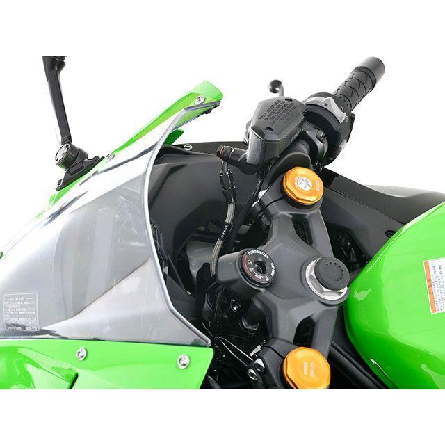 SWAGE-LINE PRO Ninja ZX-4R SE Ninja ZX-4RR ブレーキホース・ケーブル類 フロントホースキット バイピース（…の画像