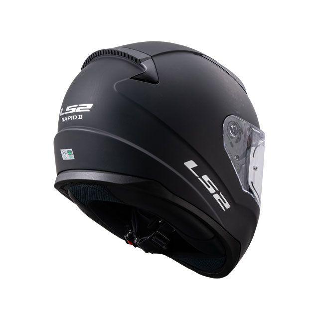 LS2 HELMETS フルフェイスヘルメット RAPID II（マットブラック 