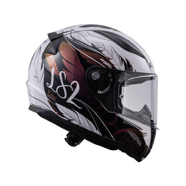 LS2 HELMETS フルフェイスヘルメット RAPID II（ホワイト ブラック