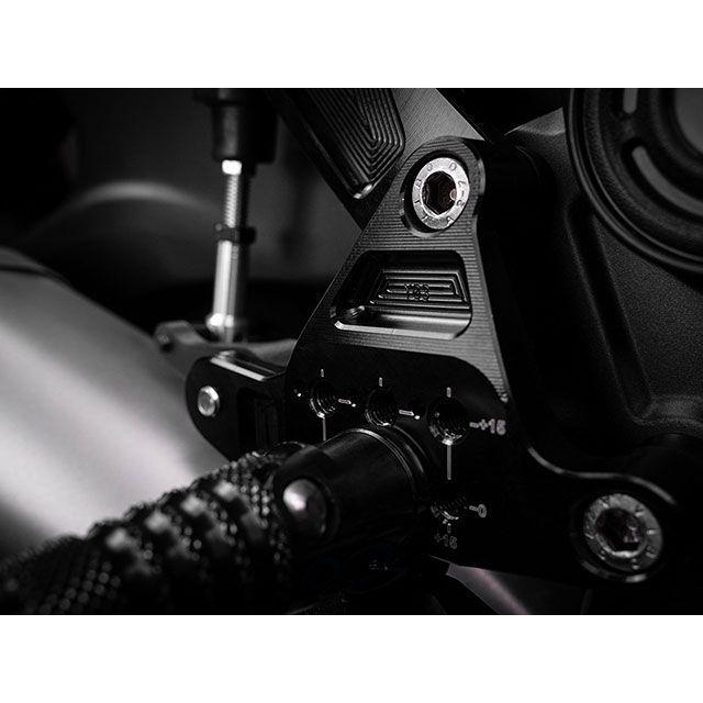 GILLES TOOLING バックステップ関連パーツ バックステップ FXR（ブラック） ギルズツーリング