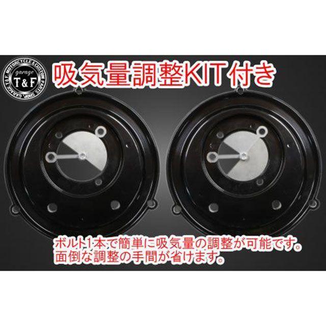 T\u0026F ドラッグスター400 ドラッグスター400クラシック エアクリーナー ドラッグスター400 ラグジュアリーエアクリーナーKITスター（コント…_3