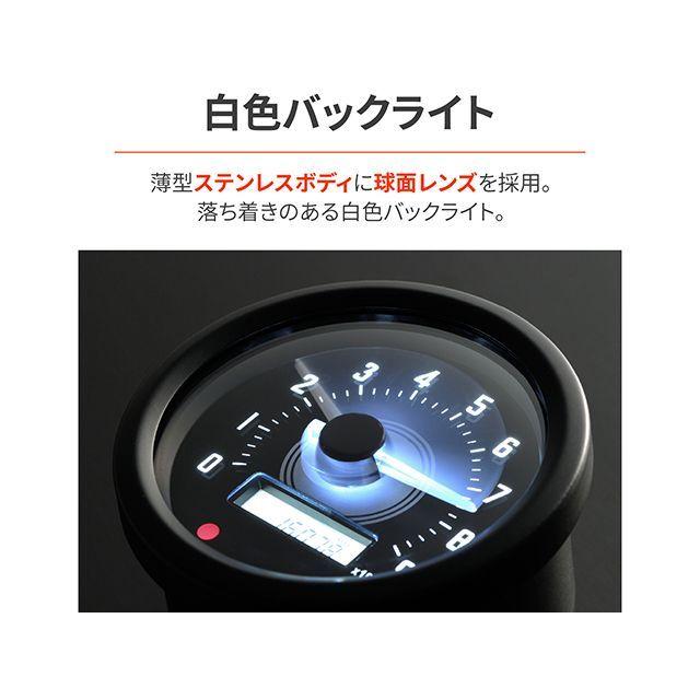 DAYTONA GB350C タコメーター VELONA タコメーターKITφ60/9000rpm表示 GB350C（ブラック/ブラック） デイトナの画像