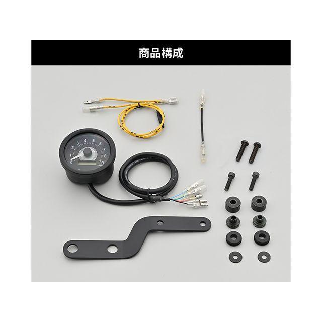 DAYTONA GB350C タコメーター VELONA タコメーターKITφ60/9000rpm表示 GB350C（ブラック/ブラック） デイトナの画像