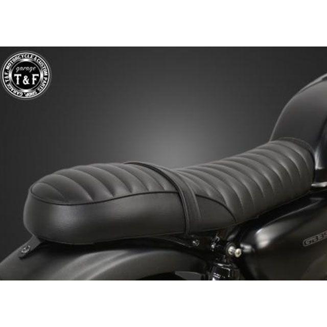 T&F GB350 シート関連パーツ GB350 ダブルシートタックロール（ブラック） ガレージT&F_2