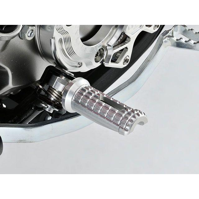 OVER RACING CT125 ステップ ハイグリップステップバー（シルバー） オーバーレーシング