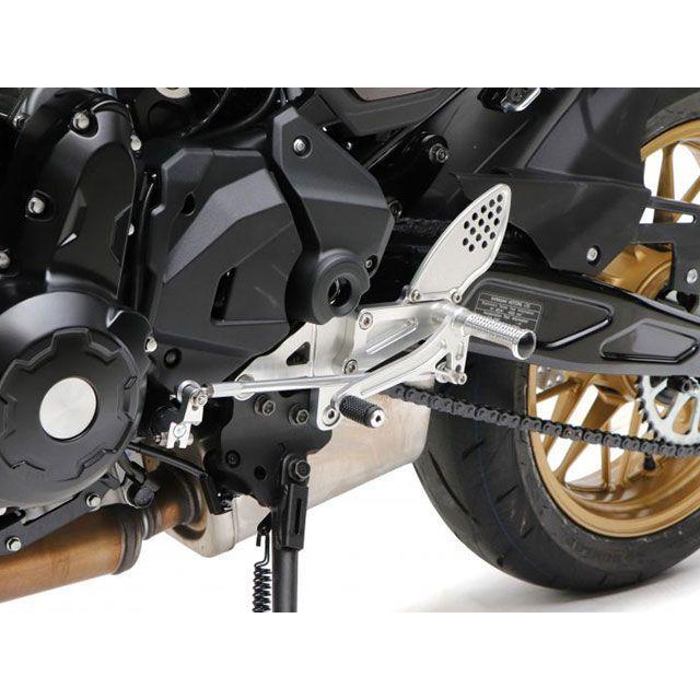 ACTIVE (アクティブ) 153GARAGE バックステップ シルバー Z650RS