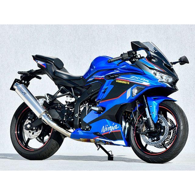 フレーム加工　バイク小物 YAMAMOTO RACING ZX-4R マフラー本体 ZX-4R SPEC-A TI 4-2-1 DOWN
