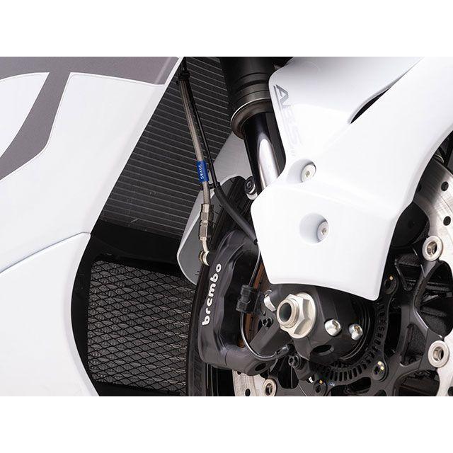 SWAGE-LINE PRO Hayabusa ブレーキホース・ケーブル類 フロントホースキット トライピース（ステンレス） ホースカラー クリア …の画像