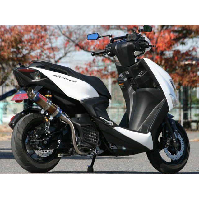K2-tec X FORCE マフラー本体 GP-R STDチタン 出口形状 M1タイプ