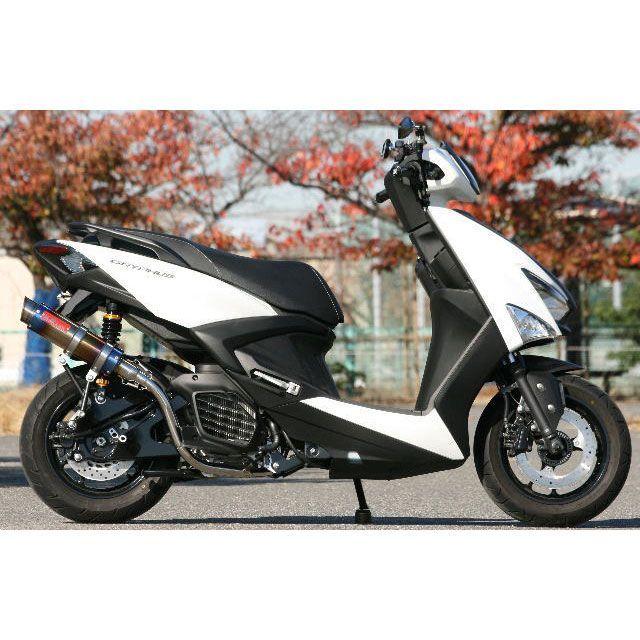 K2-tec NMAX マフラー本体 GP-R STDチタン 出口形状 M1タイプ ケイツー