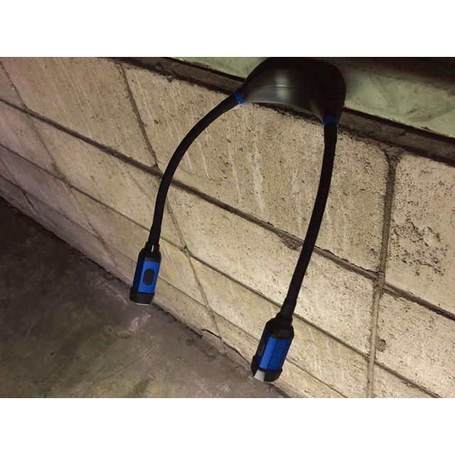 SIGNET 作業場工具 96076 首掛式LEDネックライト USB充電式 ツイン