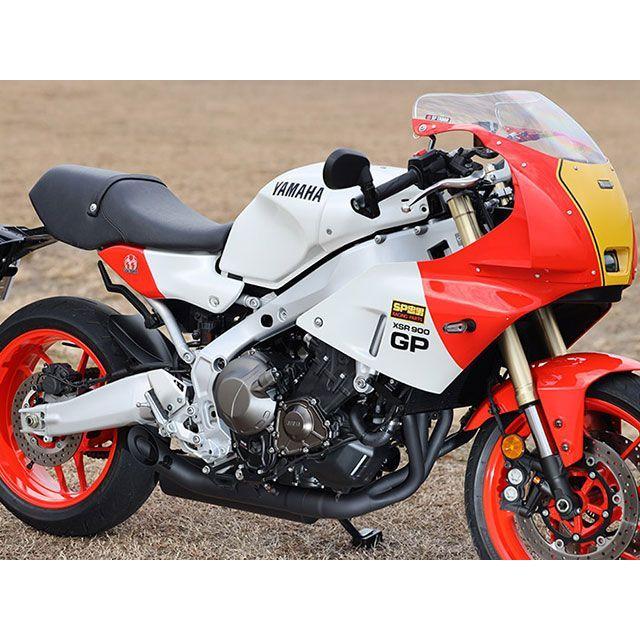 SP忠男 SP TADAO XSR900GP マフラー本体 POWER BOX FULL RSブラック