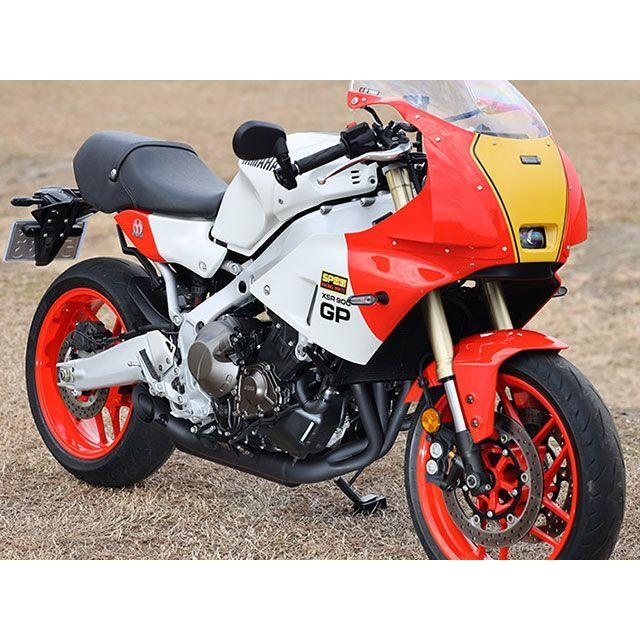 SP忠男 SP TADAO XSR900GP マフラー本体 POWER BOX FULL RSブラック