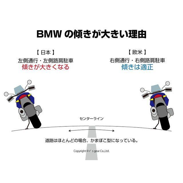 R’s GEAR R1300GS R1300GS-ADV その他ステップ関連パーツ サイドスタンドハイトブラケット アールズギア_4