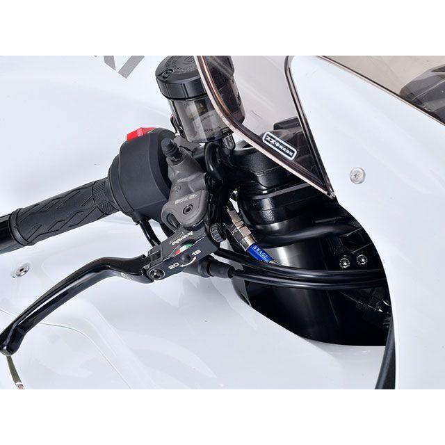 SWAGE-LINE PRO Hayabusa ブレーキホース・ケーブル類 フロントホースキット トライピース（ステンレス）Brembo仕様 ホース…の画像