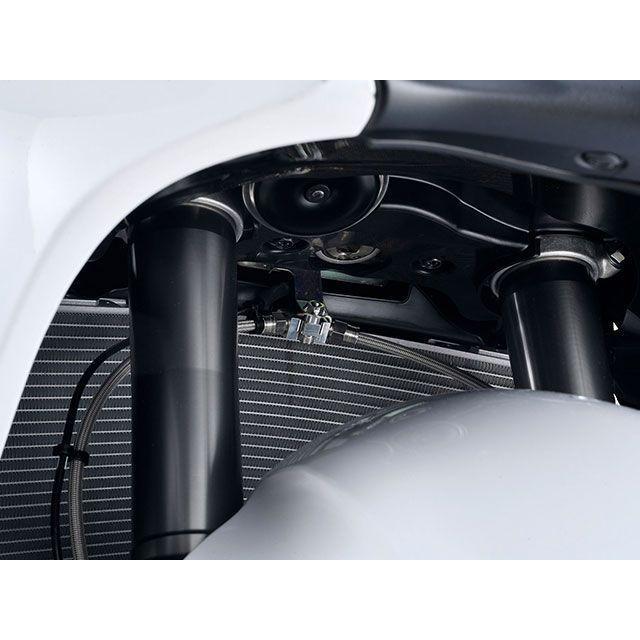 SWAGE-LINE PRO Hayabusa ブレーキホース・ケーブル類 フロントホースキット トライピース（ステンレスブラック）Brembo仕様…の画像