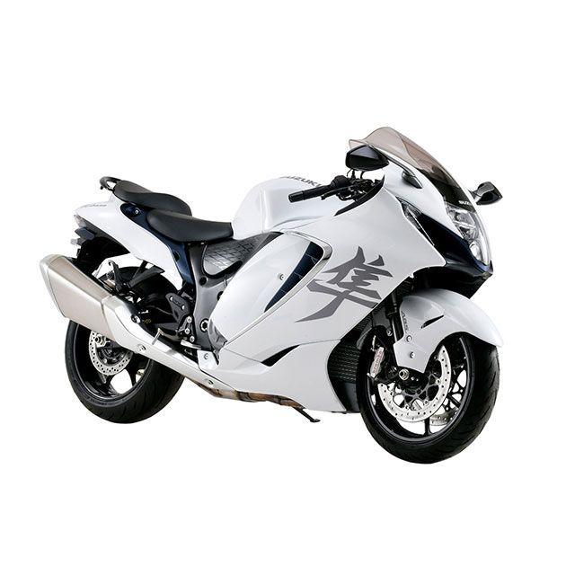 SWAGE-LINE PRO Hayabusa ブレーキホース・ケーブル類 フロントホースキット トライピース（ステンレスブラック）Brembo仕様…の画像