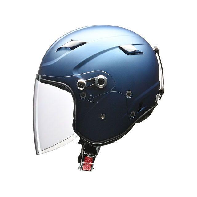 リード工業 LEAD ジェットヘルメット RAZZO STRADA（マットネイビー 